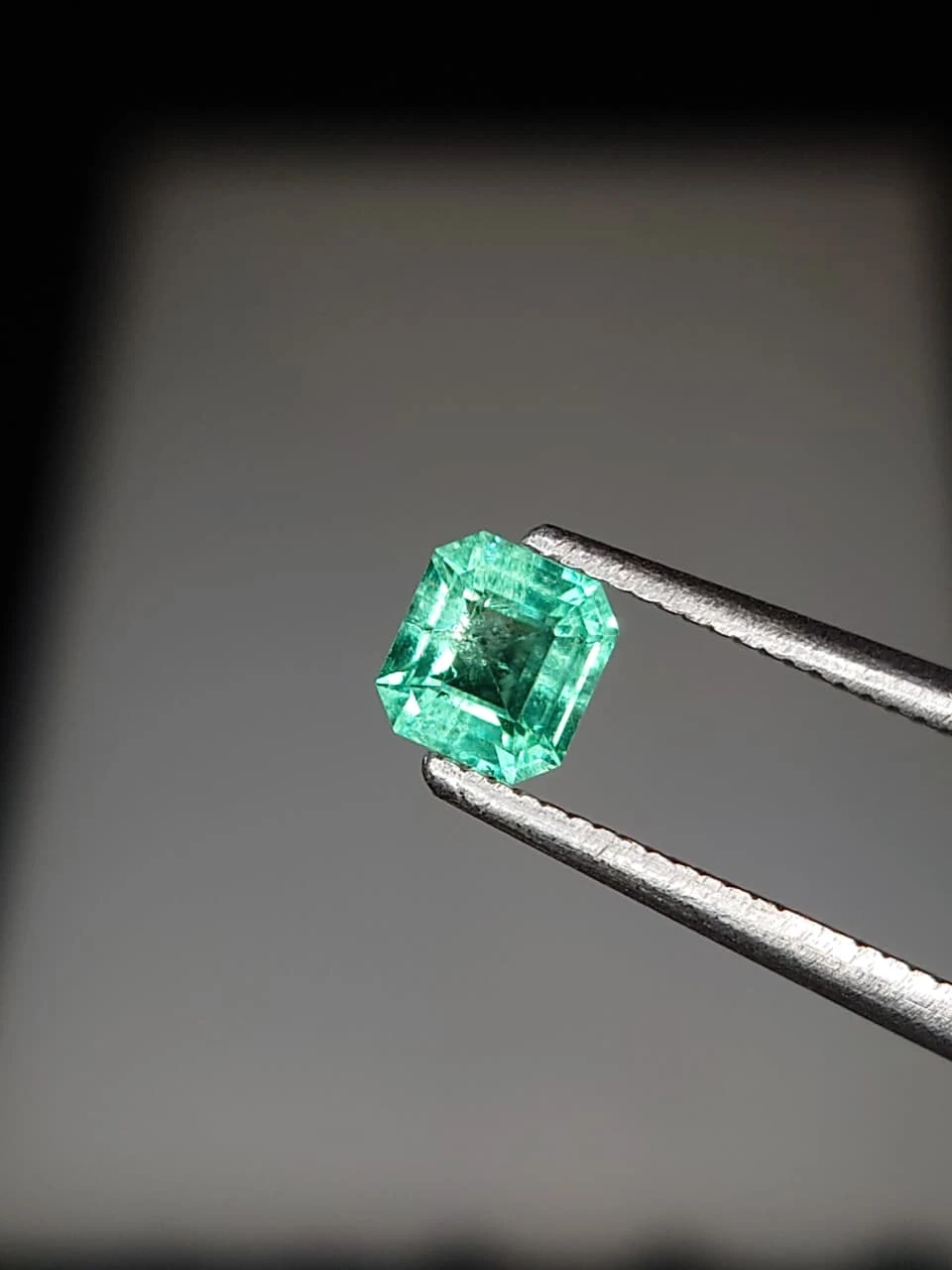 0.45ct Natural Bluish Green Panjsher Emerald from Afghanistan — view 2